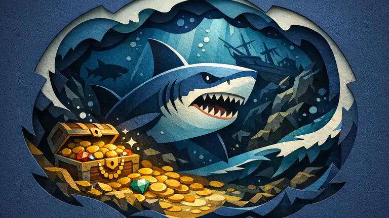 Die fesselnde Evolution in Hungry Shark Evolution icon