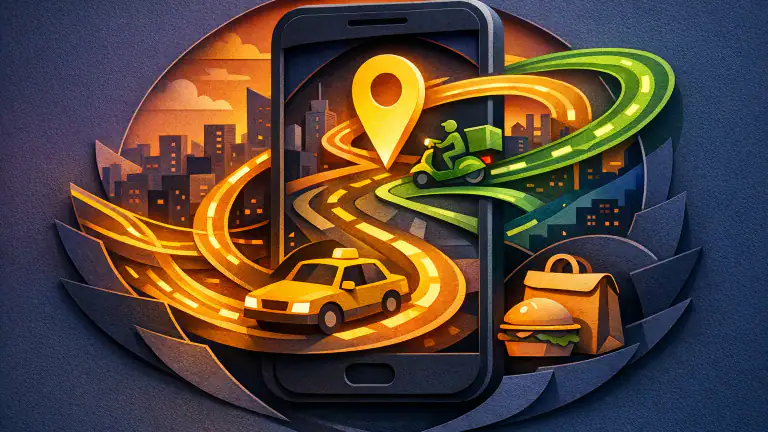 maxim — order a taxi & food: The Dual-Service App Revolutionizing Convenience icon